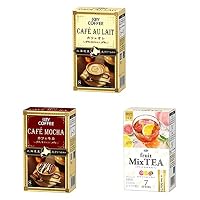 Amazon.co.jp: 【オレ&モカセット】カフェオレ贅沢仕立て 8P×6箱